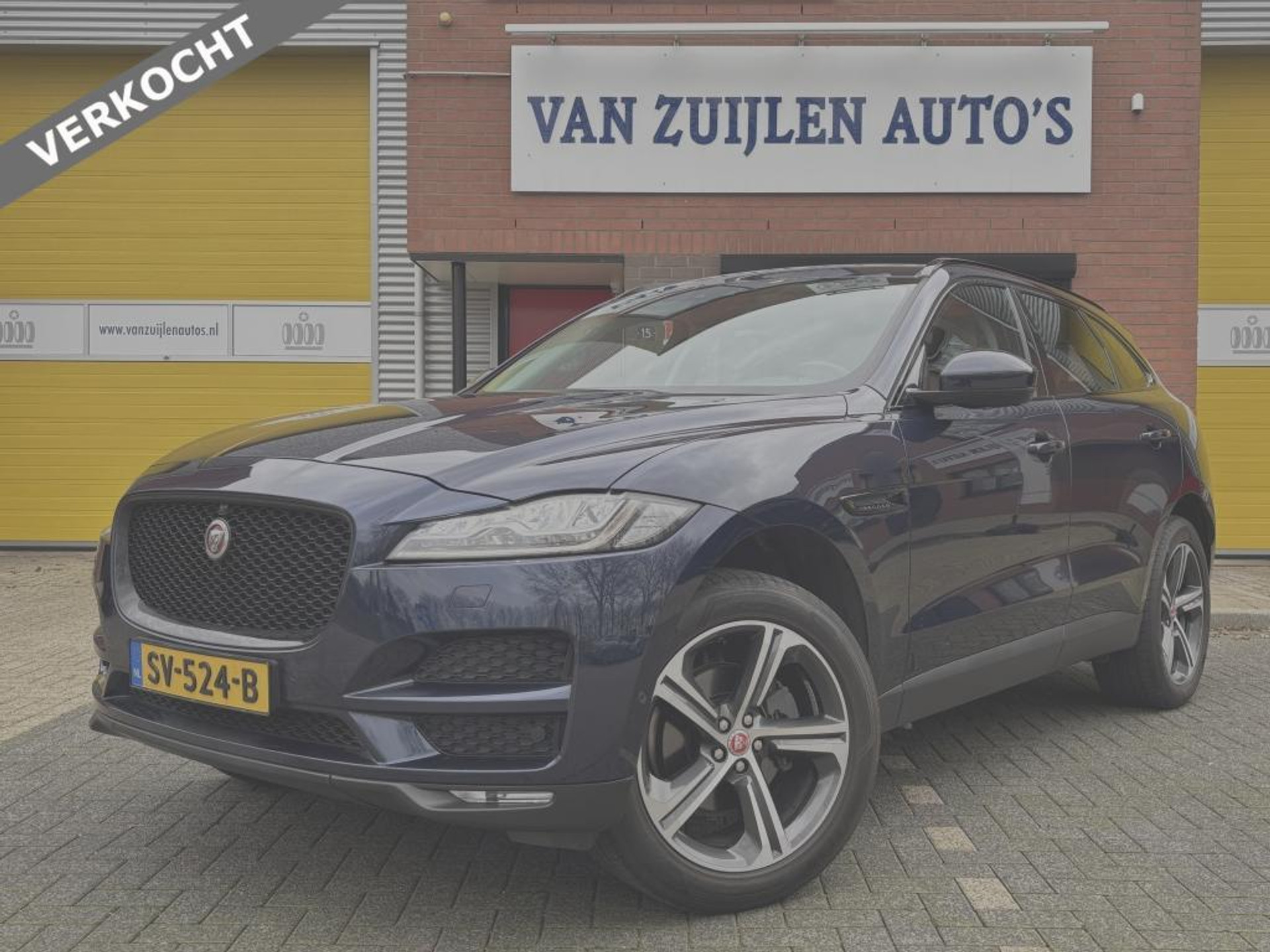 Jaguar F-Pace 25d 241pk AWD Portfolio Black Pack Memory Trekhaak 20" Keyless VERKOCHT 42482946-0.jpg | Van Zuijlen Auto's