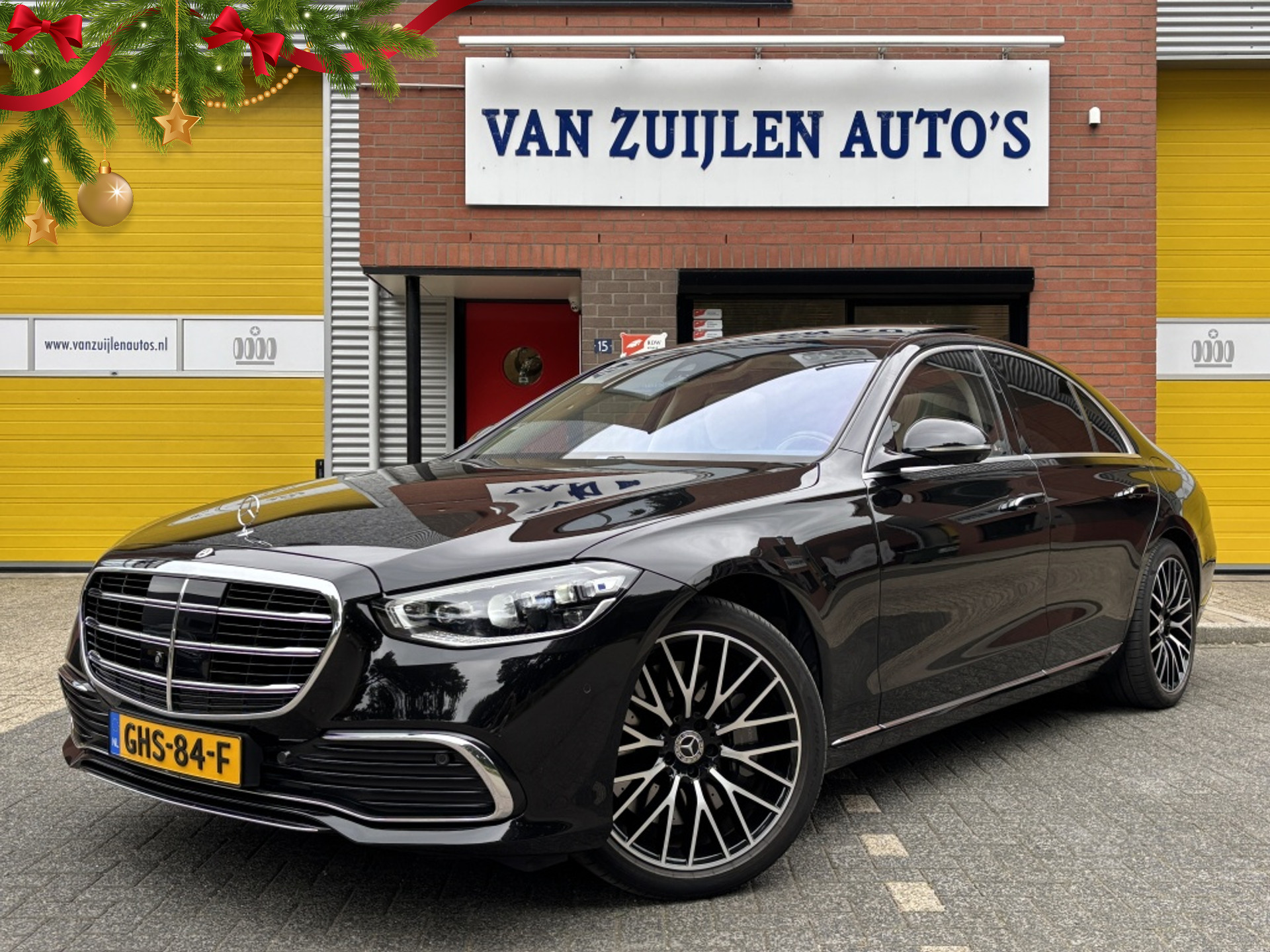 Mercedes-Benz S-Klasse 580e BTW Panorama Burmester 4AS Distronic Head-Up Airmatic 45995309-0.jpg | Van Zuijlen Auto's