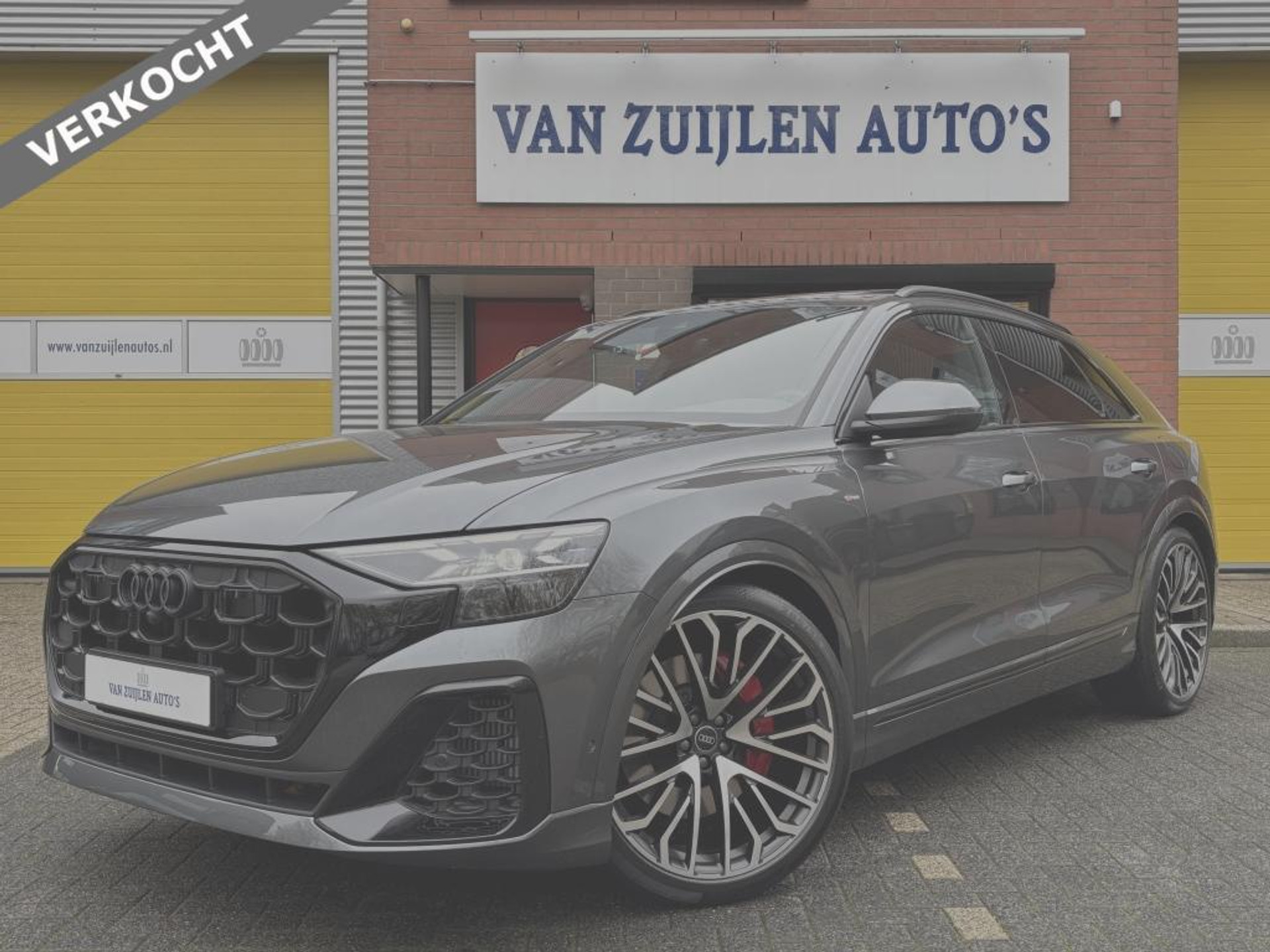 Audi Q8 55 TFSIe 394pk S-Line Pano 4W 23" Trekhaak B&O Soft Matrix VERKOCHT 47309702-0.jpg | Van Zuijlen Auto's